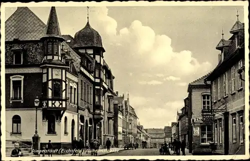 Ak Dingelstädt im Eichsfeld Thüringen, Wilhelmstraße