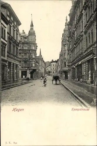 Ak Hagen in Westfalen, Kampstraße