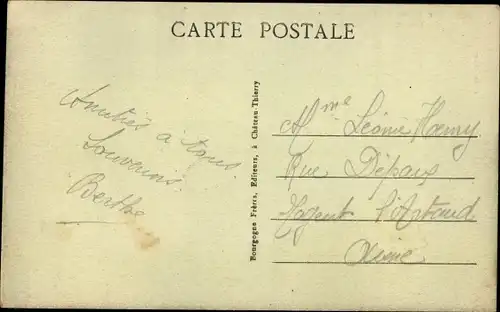 Ak Sammeron Seine et Marne, L'Ile Notre Dame