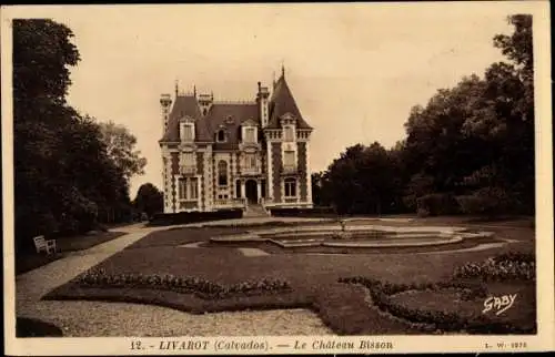 Ak Livarot Calvados, Le Chateau Bisson