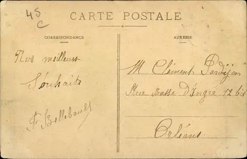 Ak Montargis Loiret, Caserne Gudin