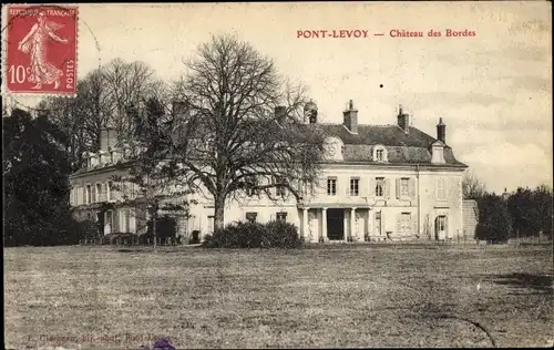 Ak Pontlevoy Loir et Cher, Chateau des Bordes