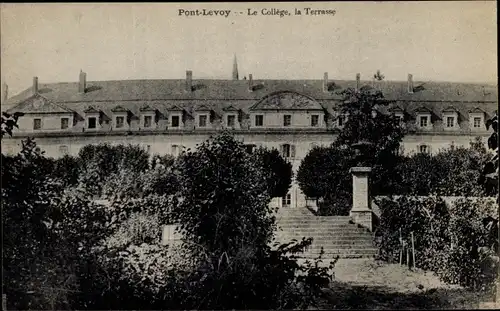 Ak Pontlevoy Loir et Cher, Le College, La Terrasse