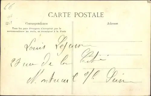 Ak Corbeil Essonne, Facade des Grands Moulins