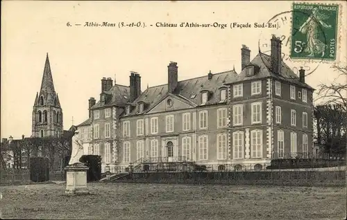 Ak Athis Mons Essonne, Chateau d'Athis sur Orge