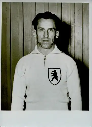 Foto Turnen, Dreistädtekampf 1952, Turner Erich Kiwatschinski