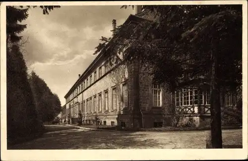 Ak Hardehausen Warburg in Westfalen, Cistercienser Abtei, Südostansicht