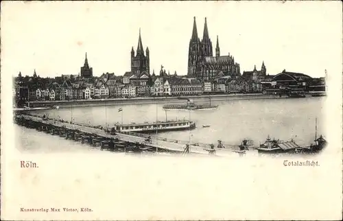 Ak Köln am Rhein, Panorama