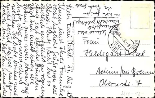 Ak Hohenfelde an der Ostsee Holstein, Gesamtansicht, Strand