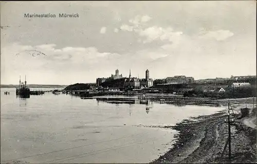 Ak Mürwik Flensburg in Schleswig Holstein, Marinestation