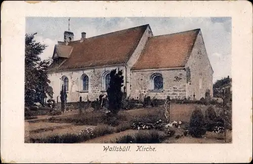 Ak Wallsbüll in Schleswig Holstein, Kirche