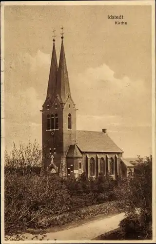 Ak Idstedt in Schleswig Holstein, Idstedtkirche