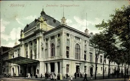 Ak Hamburg Mitte Altstadt, Dt. Schauspielhaus