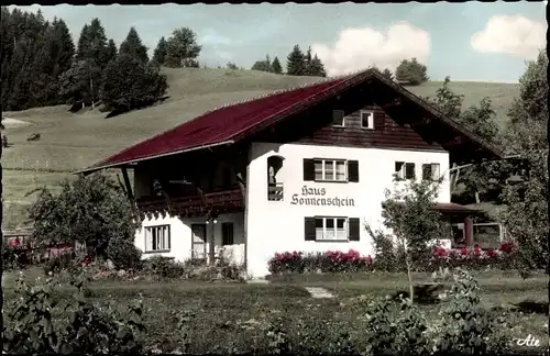 Ak Faistenoy Oy Mittelberg im Allgäu, Haus Sonnenschein