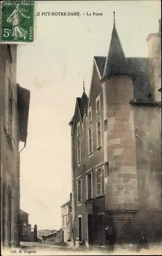 Ak Le Puy Notre Dame Maine et Loire, La Poste