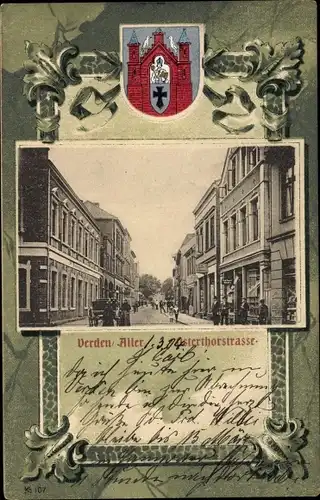 Wappen Ak Verden an der Aller, Ostertorstraße