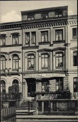 Ak Hansestadt Bremen, Hotel Stadt Straßburg