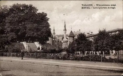 Ak Tallinn Reval Estland, Wiruwärawa mägi, Lehmpforten-Anlagen