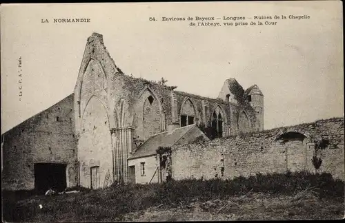 Ak Longues Calvados, Ruines de la Chapelle de l'Abbaye