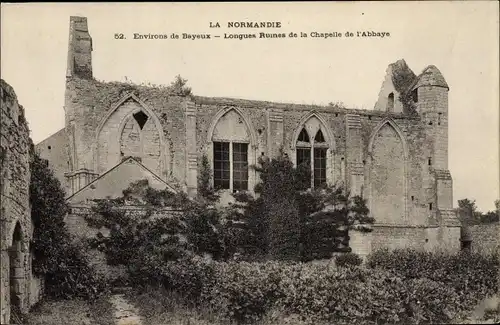 Ak Longues Calvados, Ruines de la Chapelle de l'Abbaye