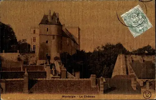 Ak Montargis Loiret, Le Chateau