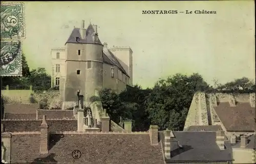 Ak Montargis Loiret, Le Chateau