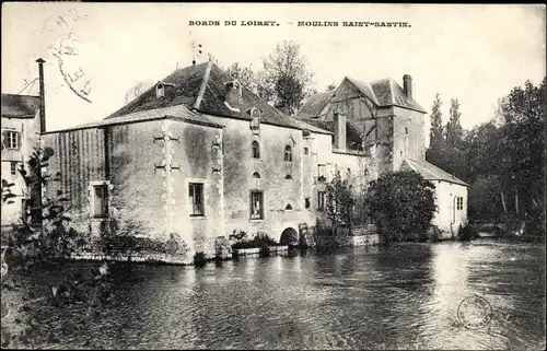Ak Saint Santin Loiret, Le Moulin