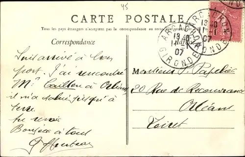 Ak Saint Santin Loiret, Le Moulin