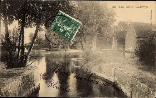 Ak Chalette Loiret, Le Moulin