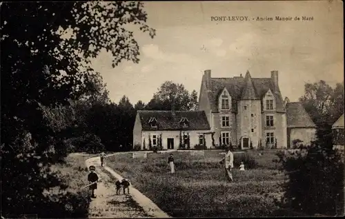 Ak Pontlevoy Loir et Cher, Ancien Manoir de Mare