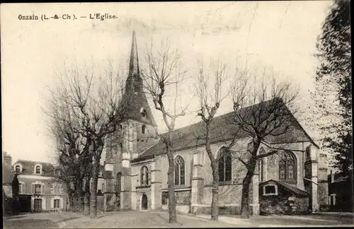 Ak Onzain Loir et Cher, L'Eglise