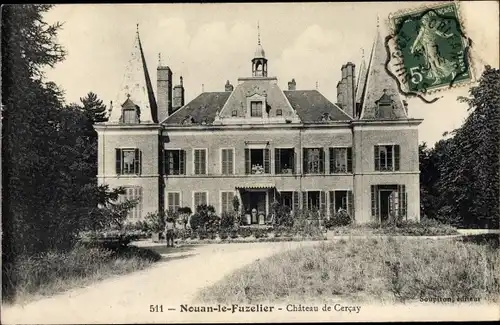 Ak Nouan le Fuzelier Loir-et-Cher, Chateau de Cercay