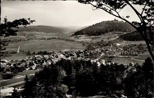 Ak Hainstadt Breuberg im Odenwald, Blick auf Burg Breuberg