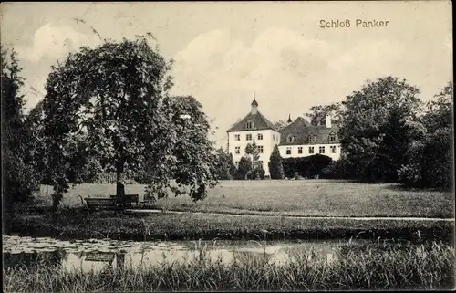 Ak Panker an der Ostsee, Blick zum Schloss