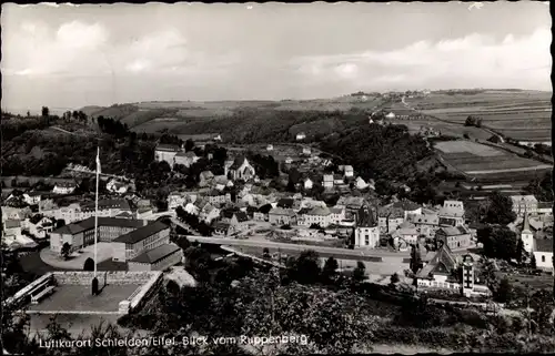 Ak Schleiden in der Eifel, Blick vom Ruppenberg