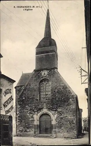 Ak Ingrandes Maine-et-Loire, L'Eglise