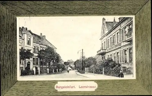 Ak Burgsteinfurt Steinfurt im Münsterland, Leerstraße