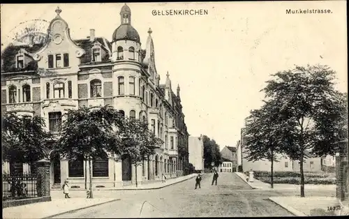 Ak Gelsenkirchen im Ruhrgebiet, Munkelstraße