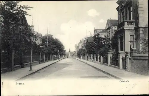 Ak Herne im Ruhrgebiet, Oststraße