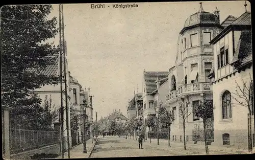 Ak Brühl in Westfalen, Königstraße