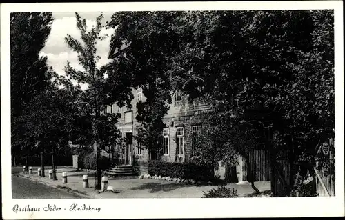 Ak Söder Holle in Niedersachsen, Gasthaus Söder Heidekrug