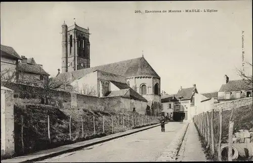 Ak Maule Yvelines, L'Eglise