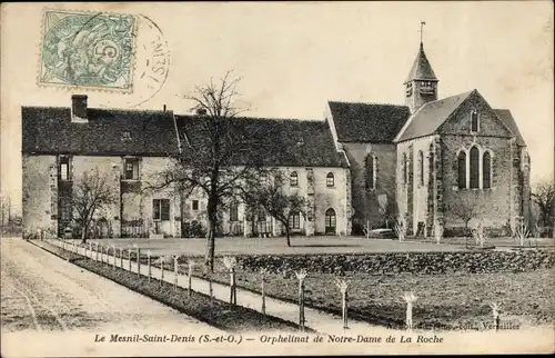 Ak Le Mesnil Saint Denis Yvelines, Orphelinat de Notre Dame de la Roche