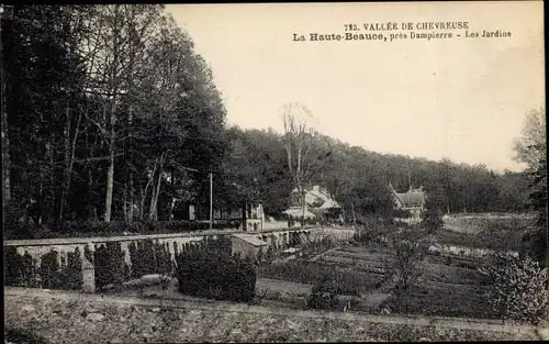 Ak La Haute Beauce Saint Forget Yvelines, Les Jardins