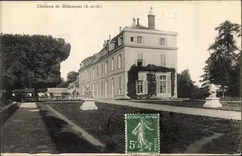 Ak Millemont Yvelines, Le Chateau