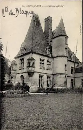 Ak Lion sur Mer Calvados, Le Chateau
