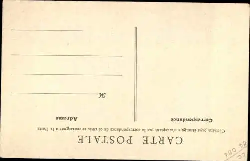 Ak Langrune sur Mer Calvados, Hotel Cauvin
