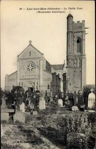 Ak Luc sur Mer Calvados, La Vieille Tour