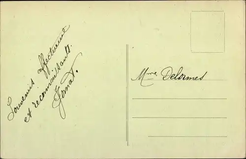 Ak Le Bignon Mirabeau Loiret, Interieur de l'Eglise