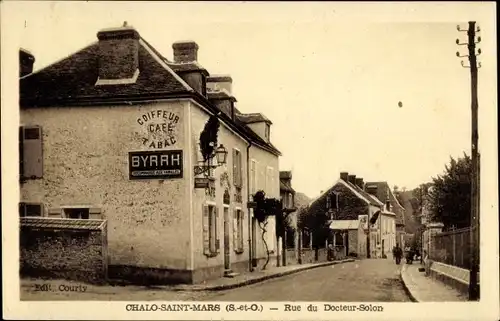 Ak Chalo Saint Mars Essonne, Rue du Docteur Solon